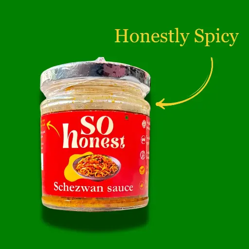 ﻿So Honest Schezwan Sauce (150gm)-﻿