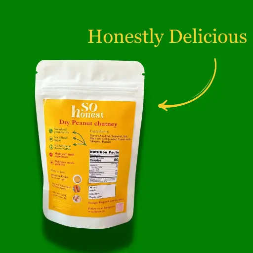 Dry Peanut chutney (75gms)